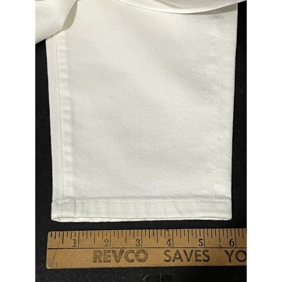 YUMMIE TUMMIE Womens Slimming mid-rise Skimmer White Size W 31" NWT simi_re-sell - Picture 10 of 12